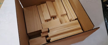 Open image in slideshow, Wood Blanks, for Signs, Crafting, or Painting, Bulk Wood Blanks, Scrap wood, Small Craft Wood