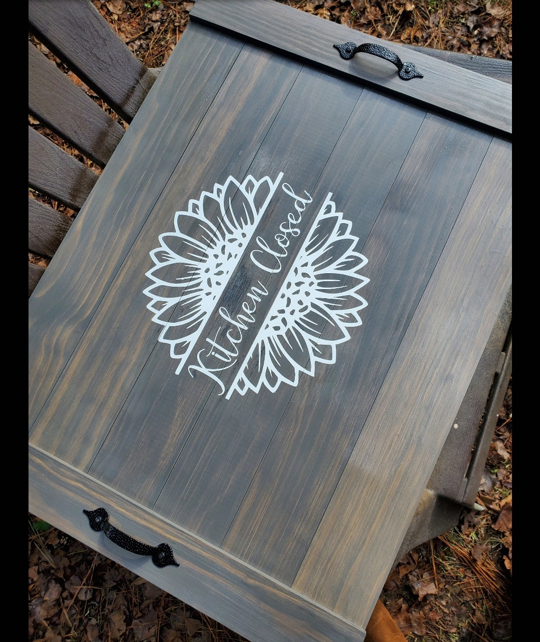Kitchen Closed, Custom Made Stove Cover, Wood Stove Top Cover, Noodle Board, Rustic Kitchen Decor, Custom Christmas Gift for Mom